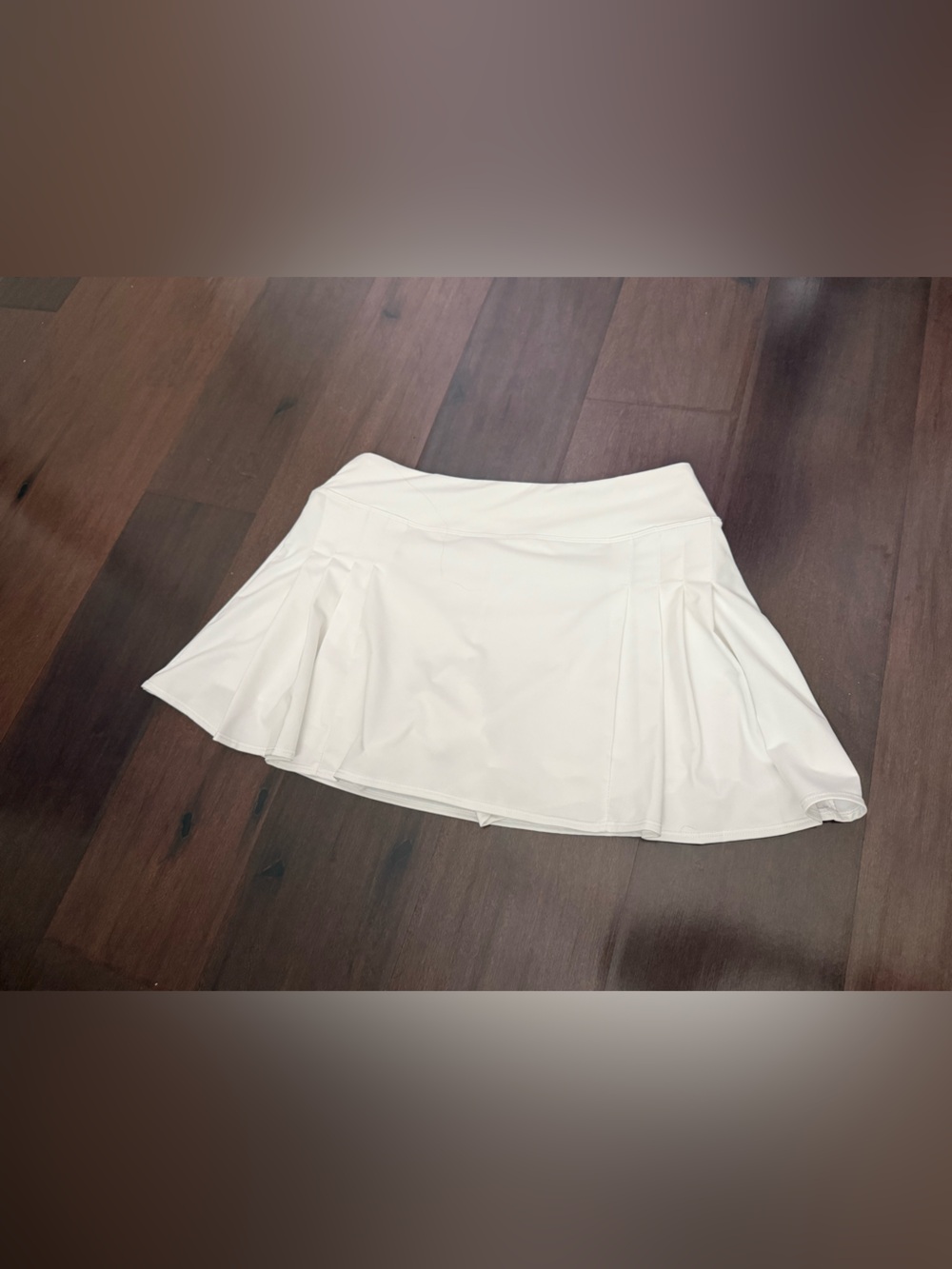 RainbowTree White Athletic Golf/Tennis Skort with Inner Shorts